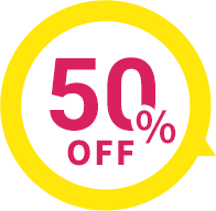 50%OFF